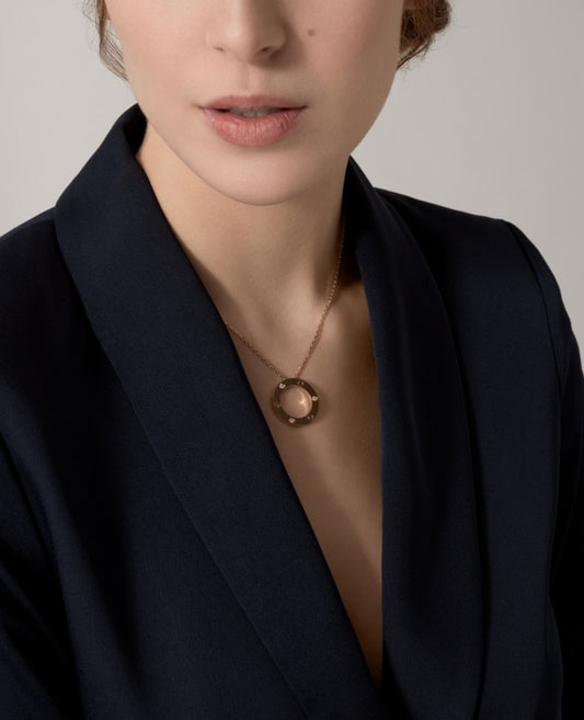 cartier love gold necklace, 3 diamonds_1