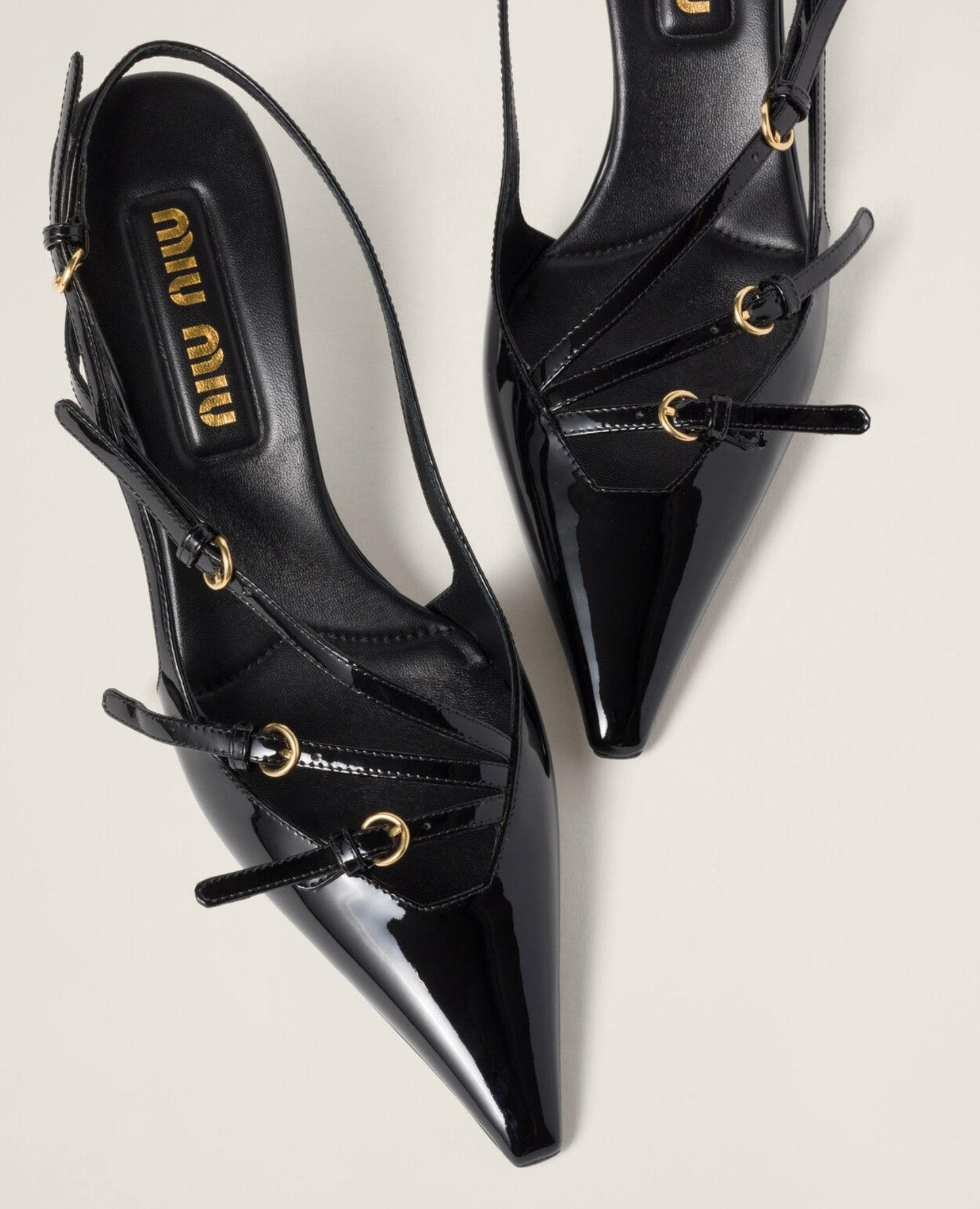 miu miu patent leather slingbacks with buckles_2