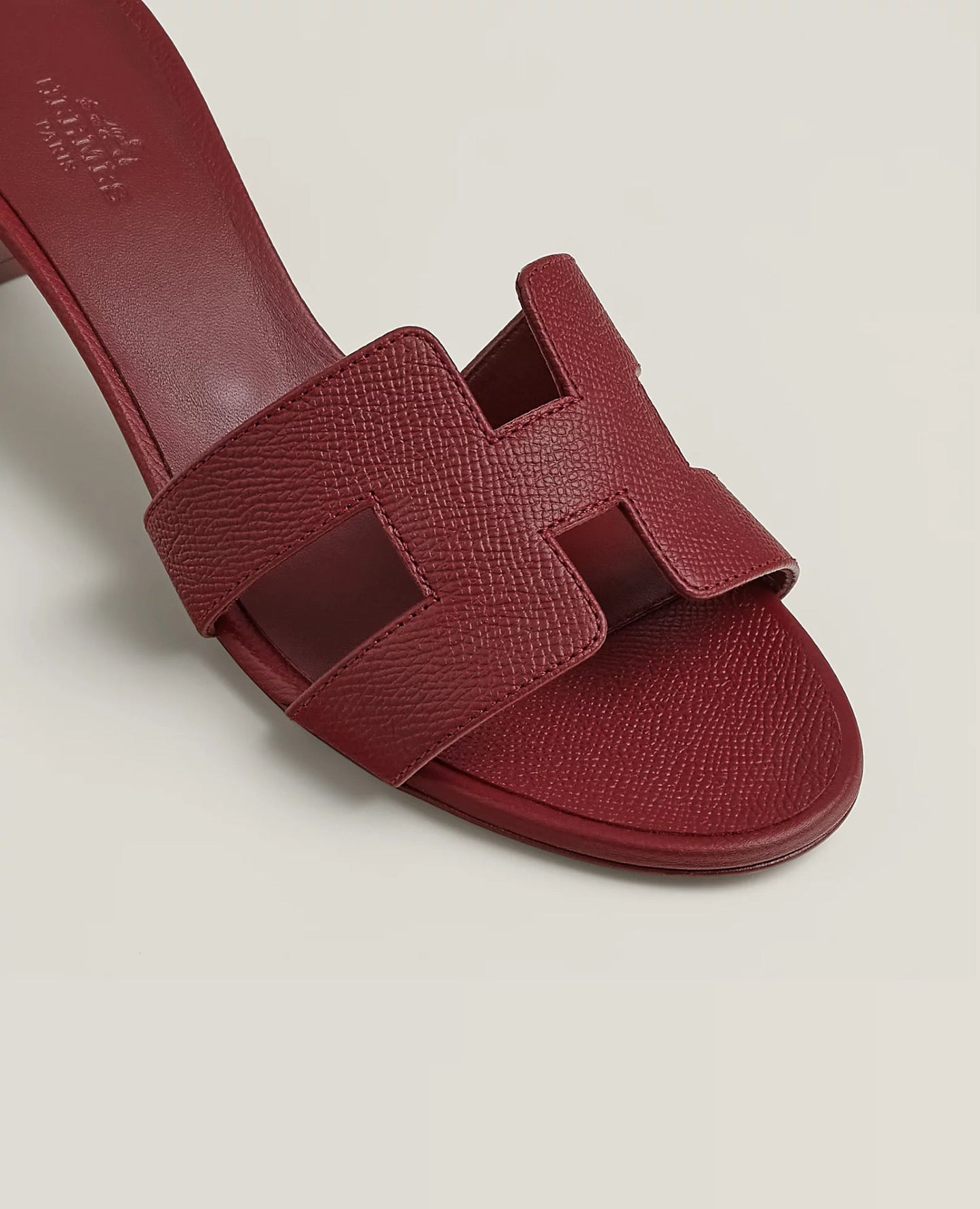 hermès oasis sandal rouge_1