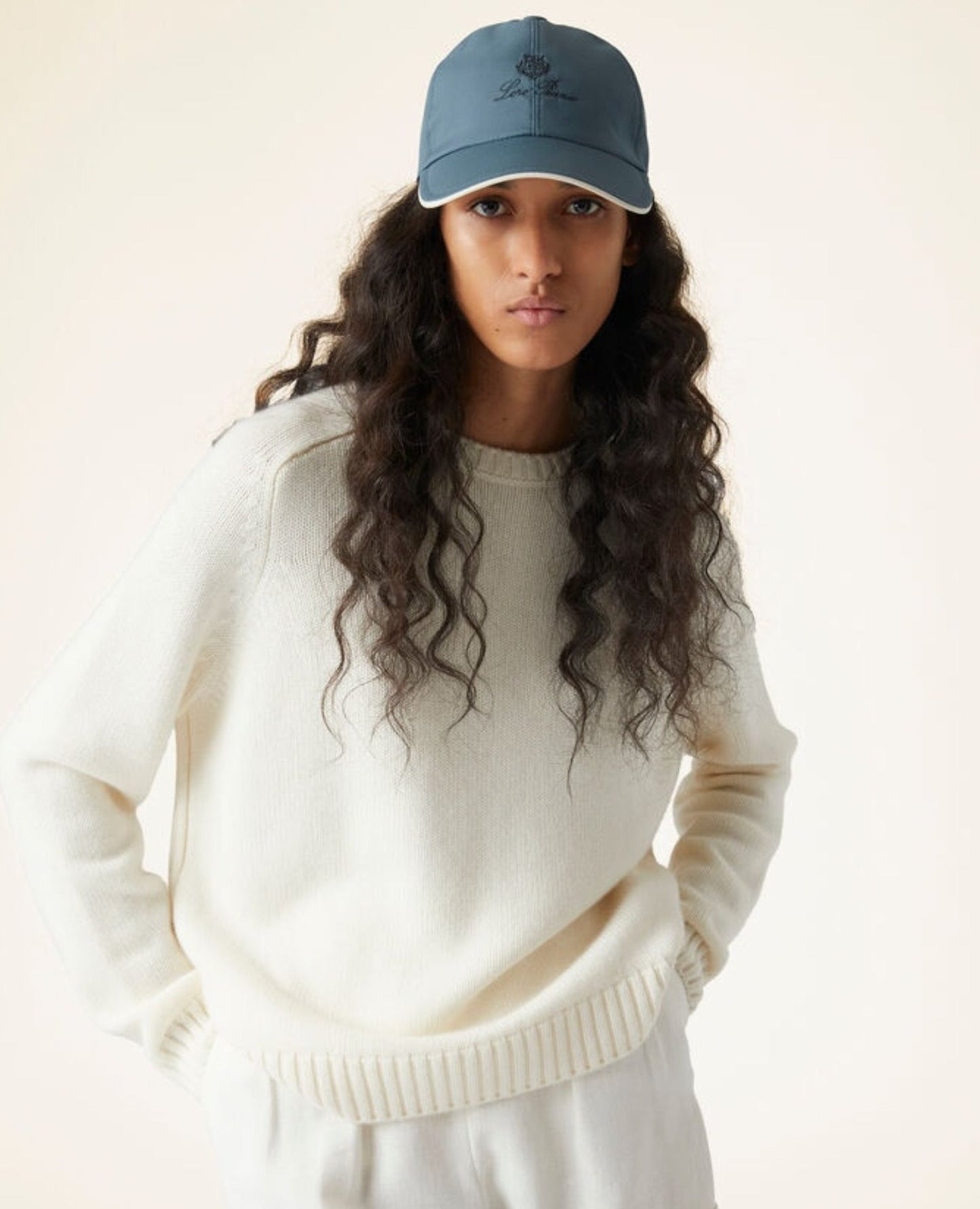 loro piana baseball cap seaweed_1