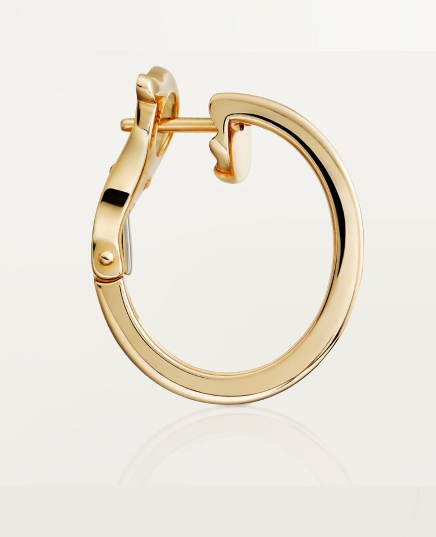 cartier love hoop earrings, classic model_1