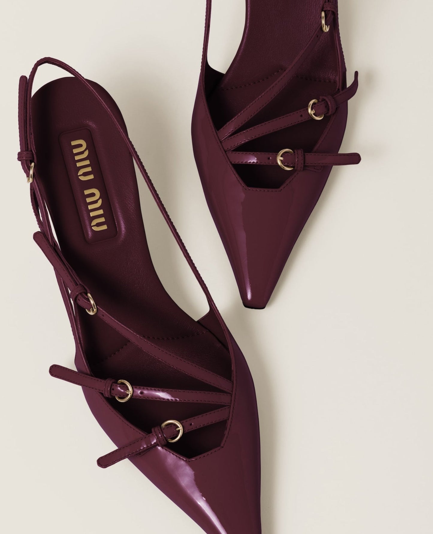 miu miu patent leather slingbacks with buckles_1