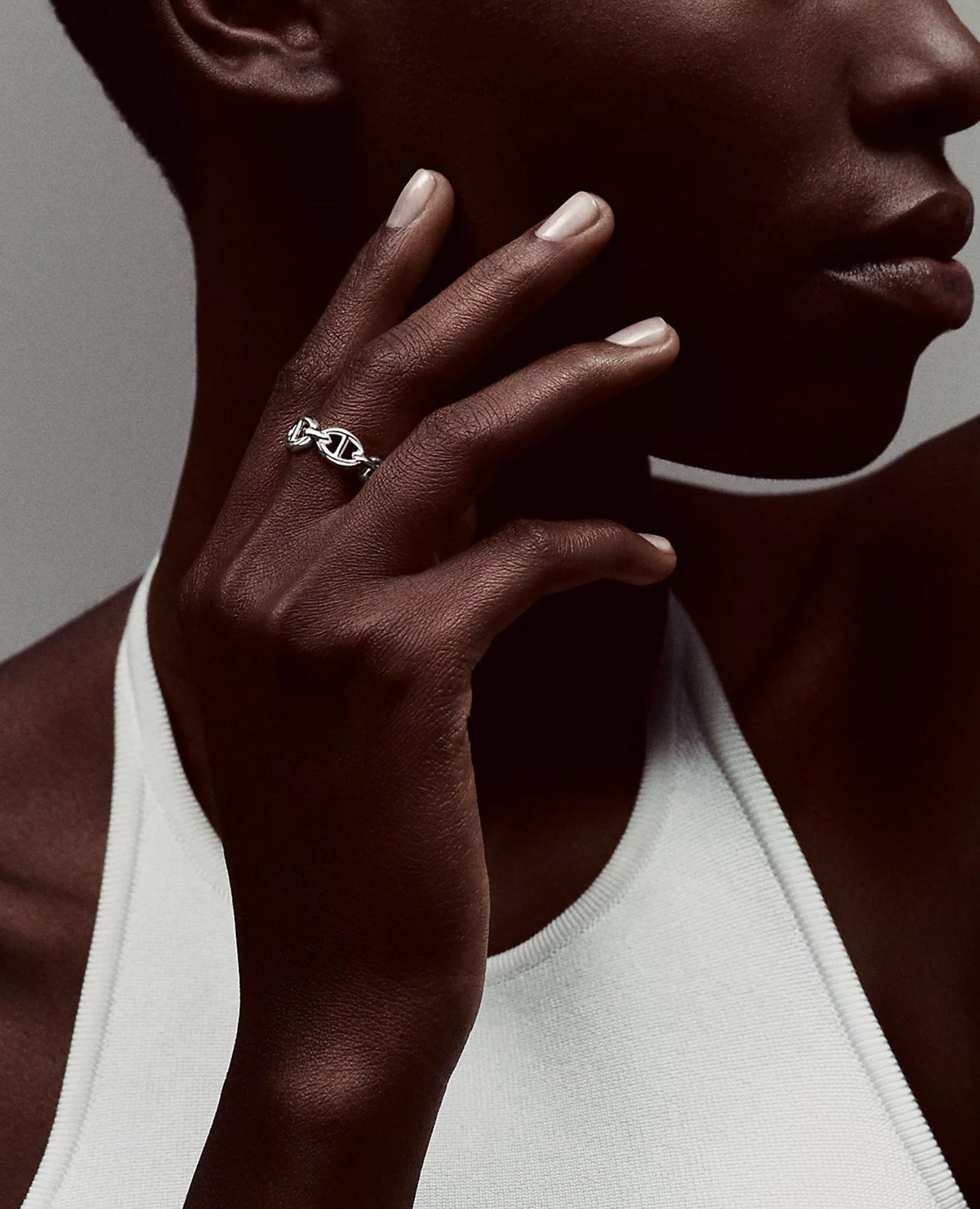hermès chaine d'ancre enchainee ring, small model_2