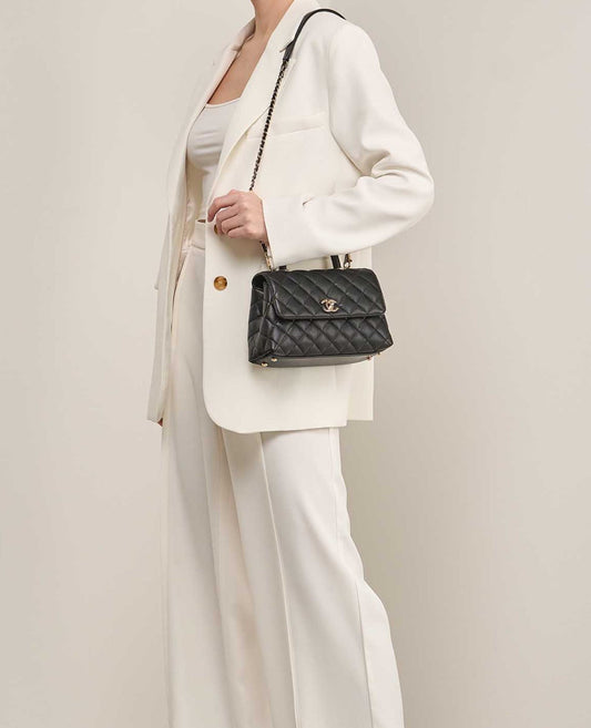 coco flap bag with top handle_2