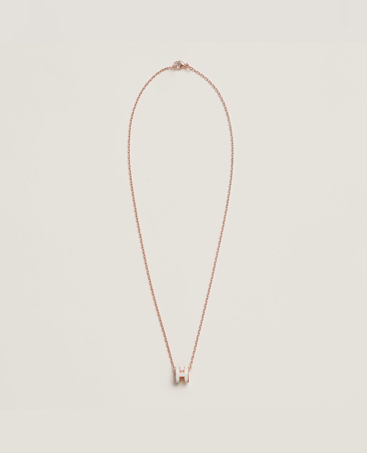 hermès mini pop h pendant rose gold_2