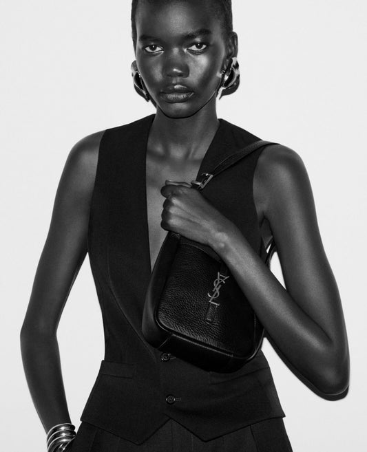 saint laurent le 5 à 7 supple baby in grained leather_2