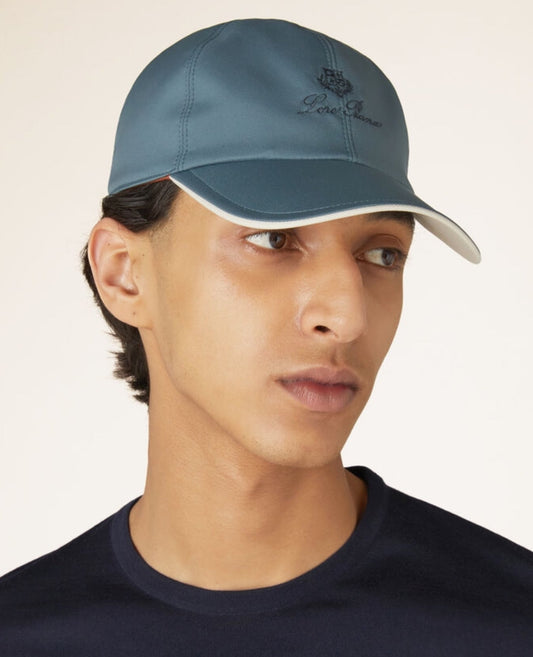 loro piana baseball cap seaweed_1