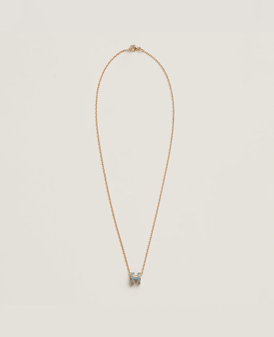 hermès mini pop h pendant yellow gold_1