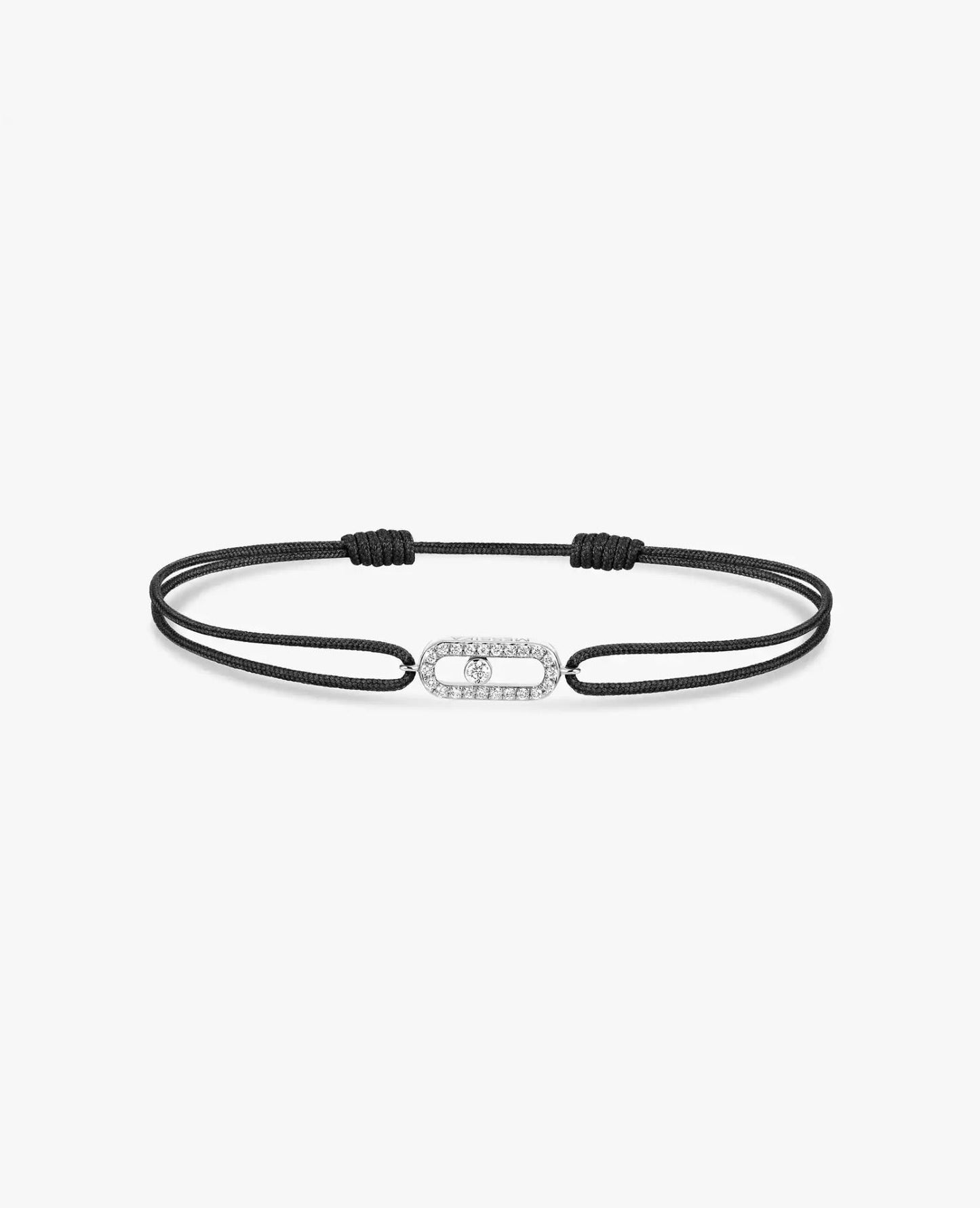 messika move uno black cord bracelet_1