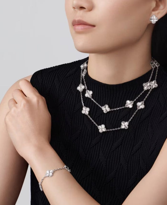 van cleef vintage alhambra long pendant, 20 motifs_1