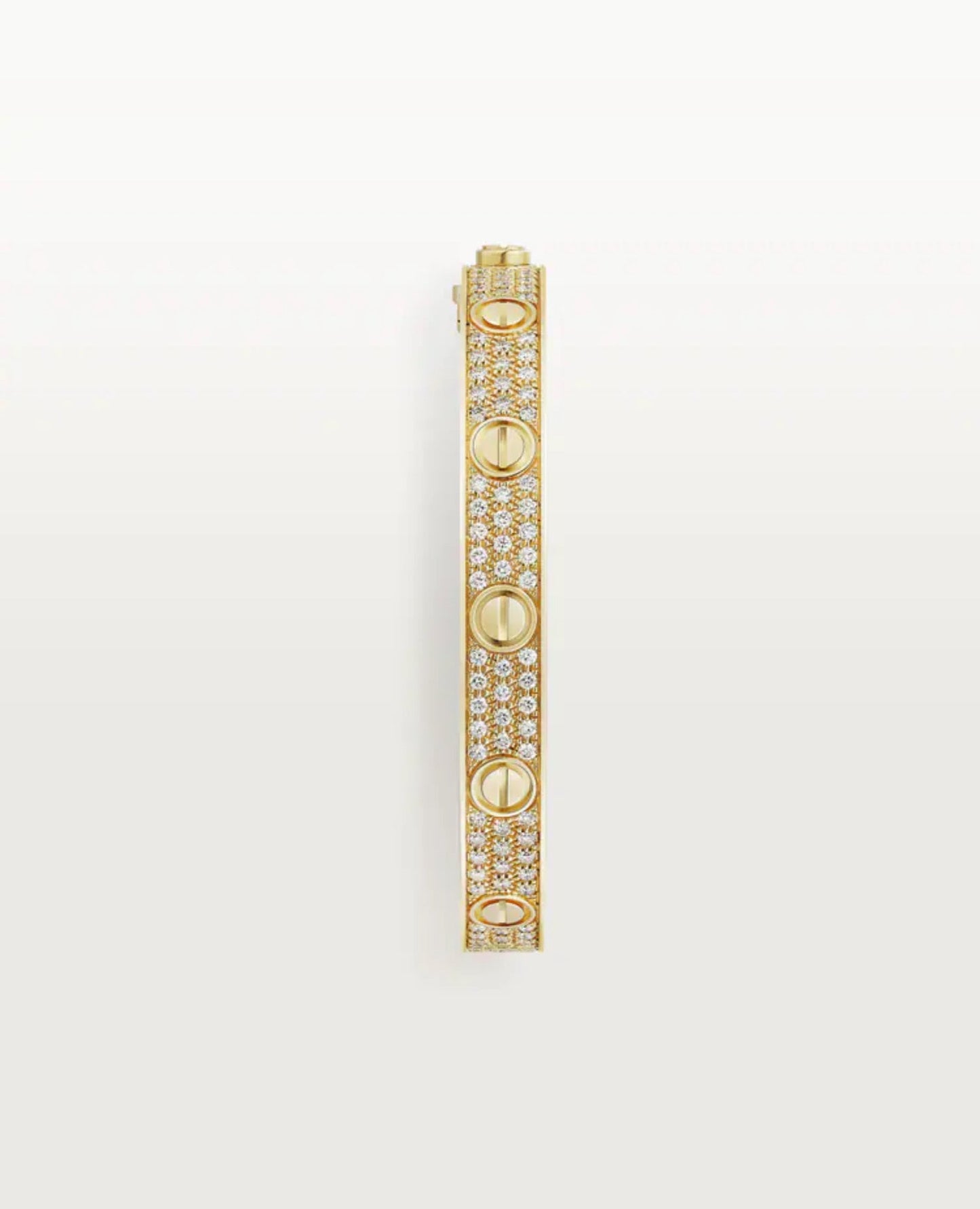 cartier love bracelet, classic model, paved_1