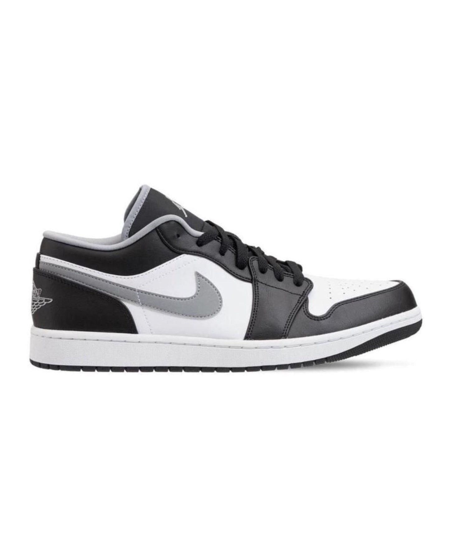 nike air jordan 1 low 'black white particle greo'_1
