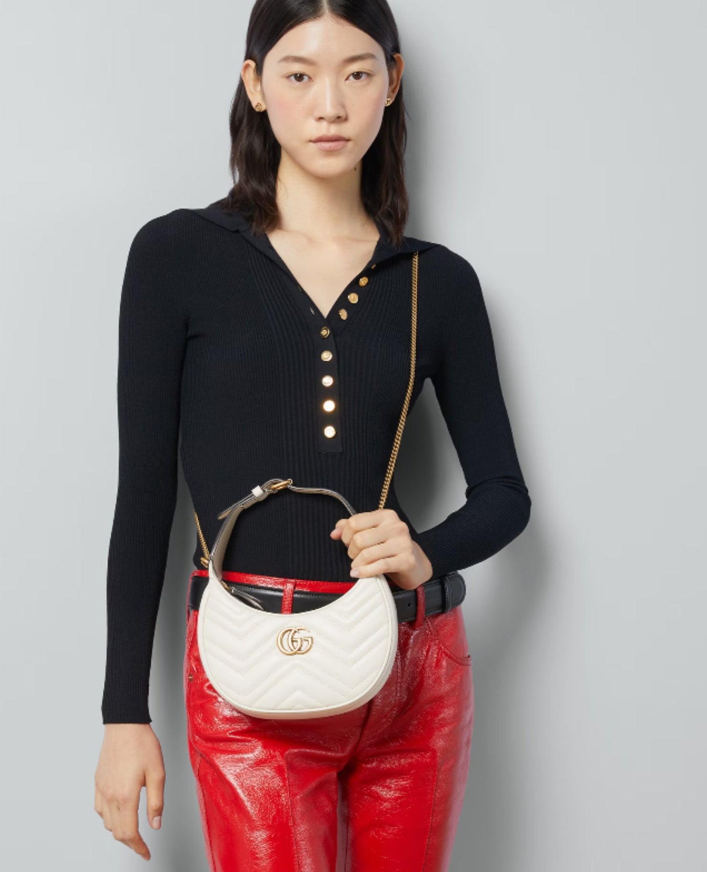 gucci half-moon sheped mini bag_1