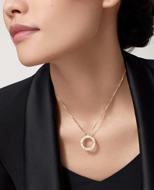 cartier love necklace gold_1