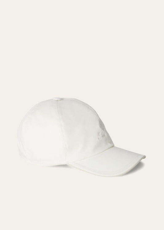 loro piana baseball cap white_1