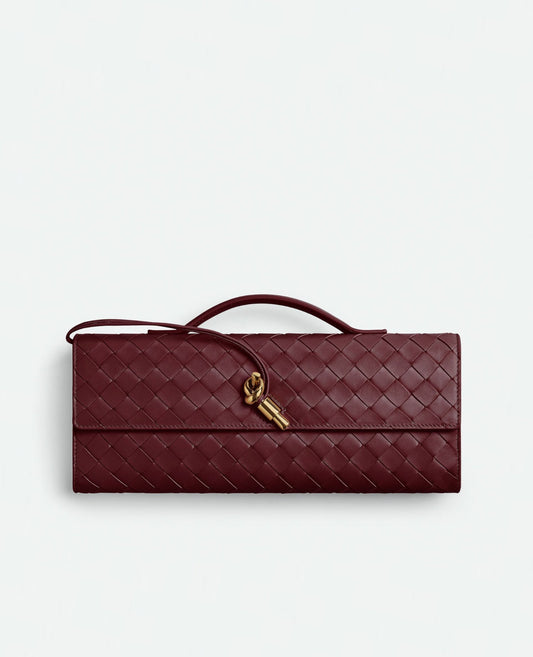 bottega veneta long clutch andiamo with handle_2
