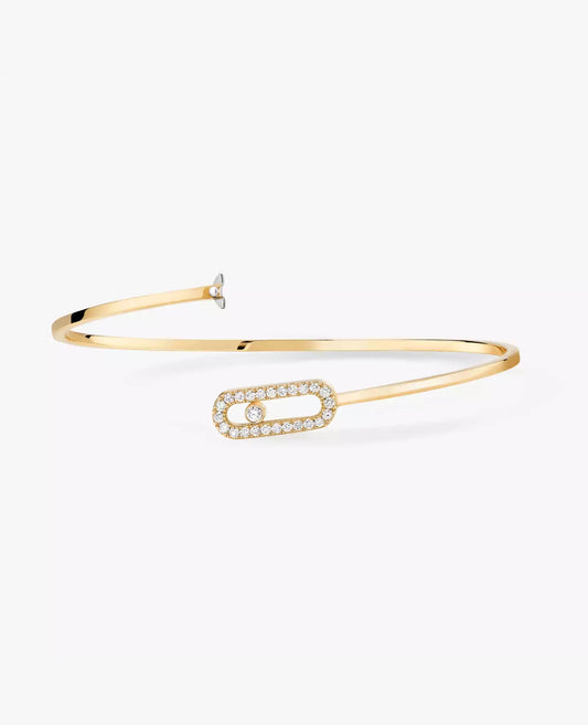 messika move uno pavé flex bangle bracelet_2