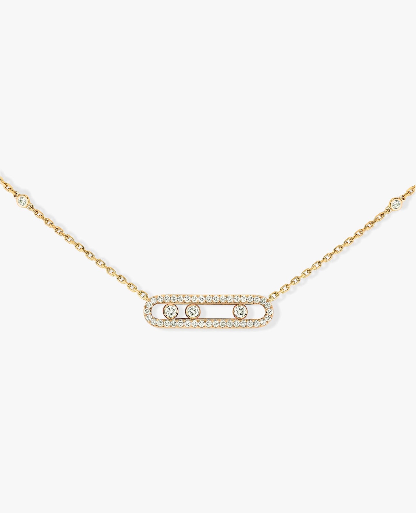 messika baby move pavé gold necklace_1