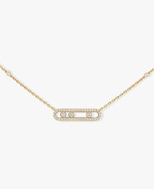 messika baby move pavé gold necklace_1