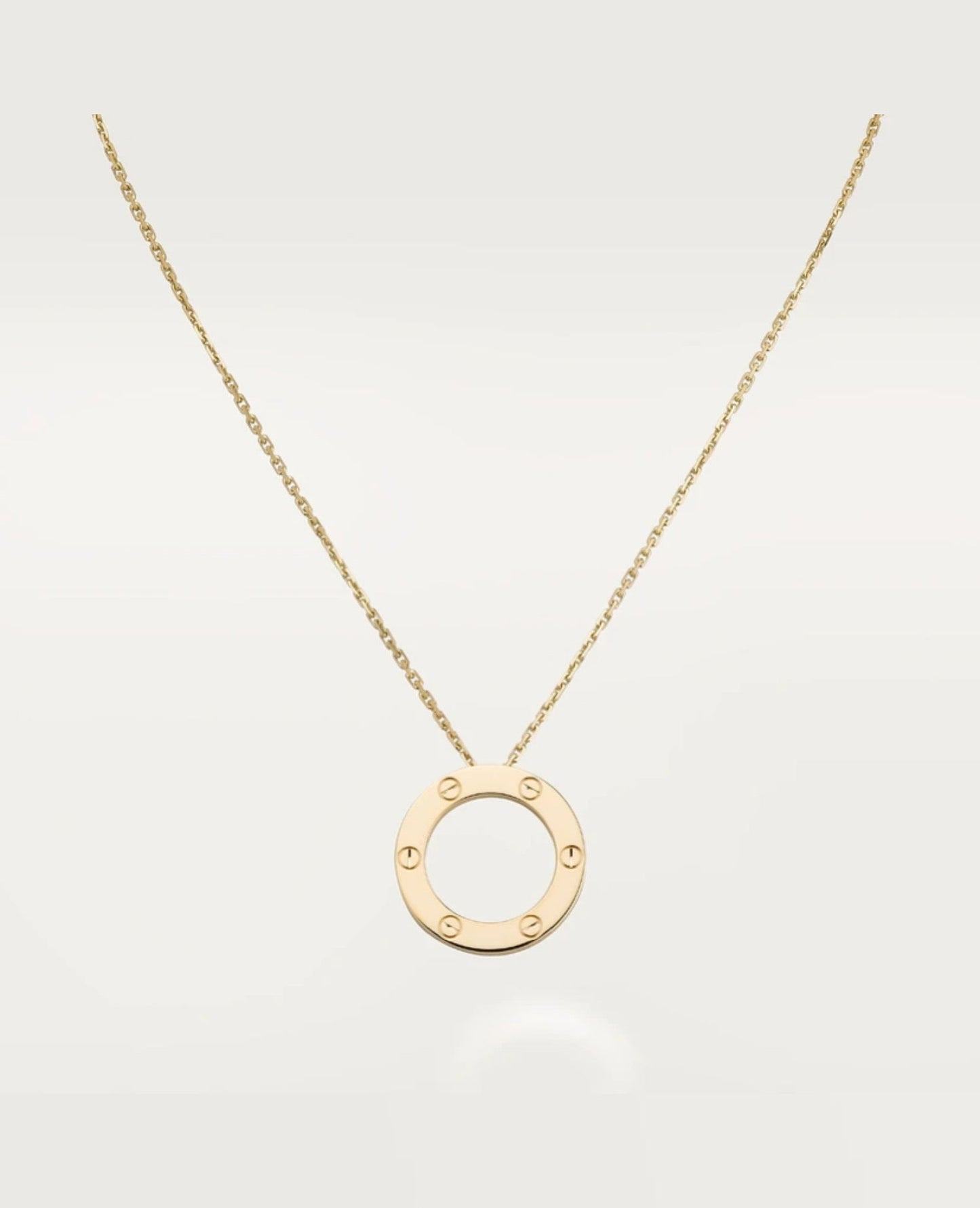 cartier love necklace gold_1