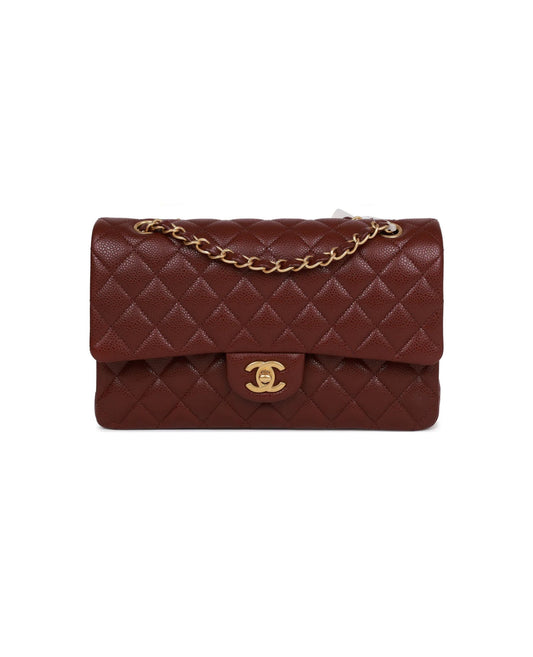 coco medium classic double flap gold hardware_2