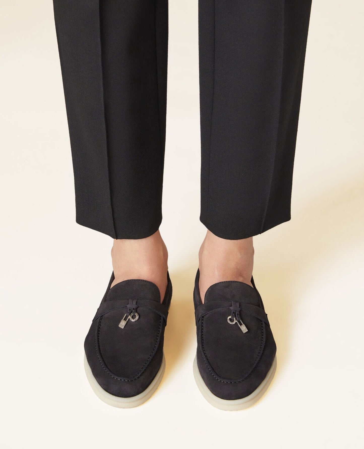 loro piana summer charms walk loafer black_1