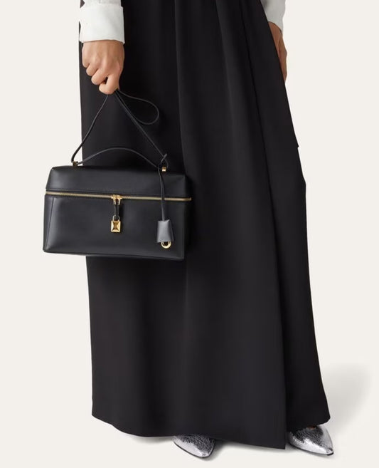 loro piana extra bag l27 black_1