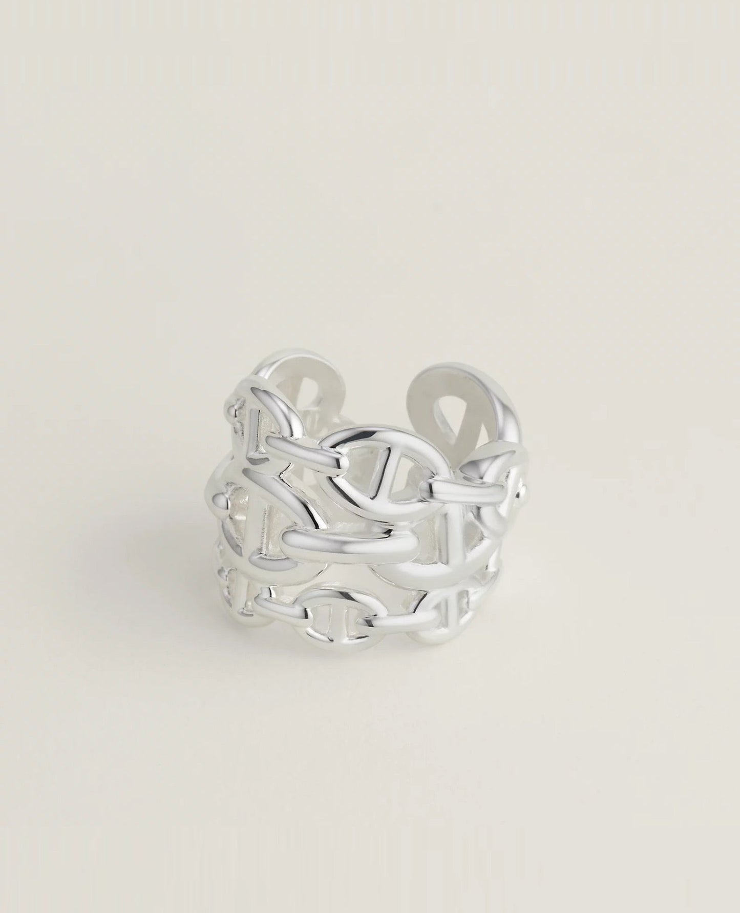 hermès chaine d'ancre enchainee ring, large model_1