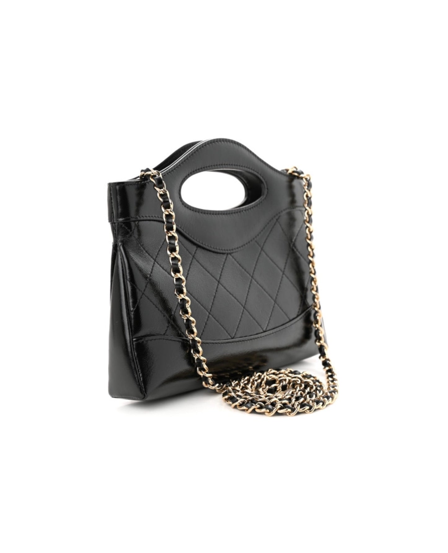 coco shiny crumpled calfskin quilted nano 31 shopping bag black_2