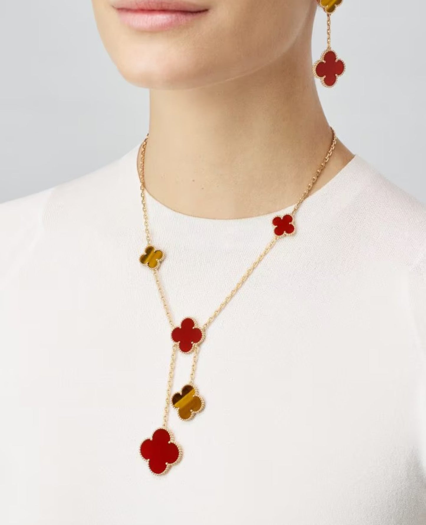 van cleef magic alhambra necklace, 6 motifs_1