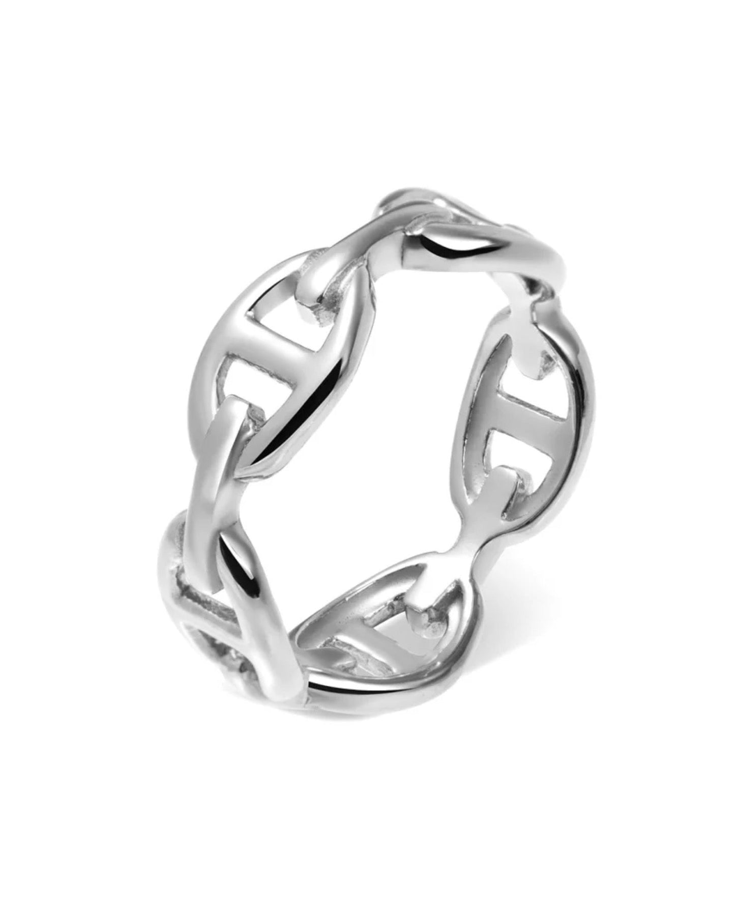 hermès chaine d'ancre enchainee ring, small model_2
