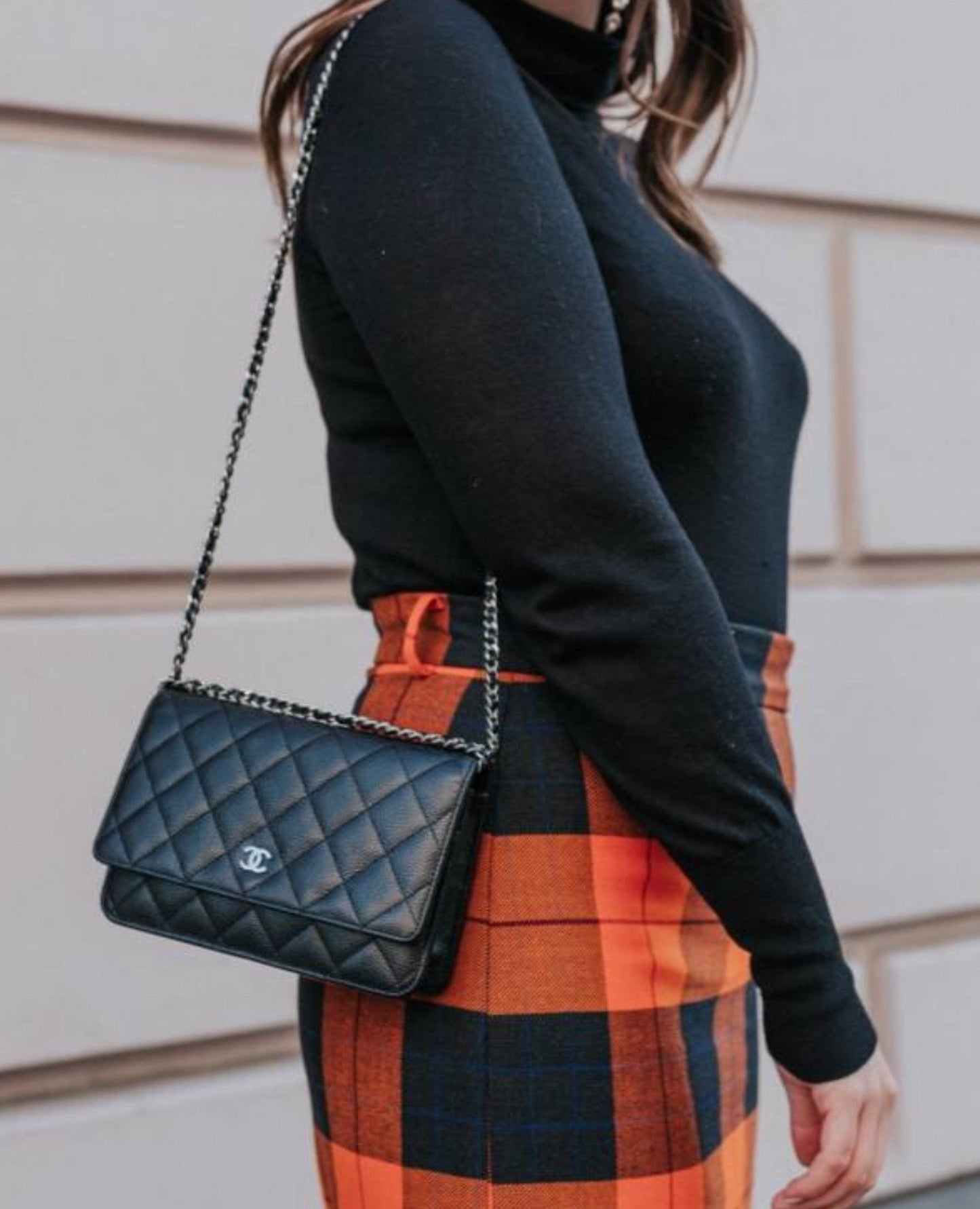 coco wallet on chain caviar bag silver hardware_2