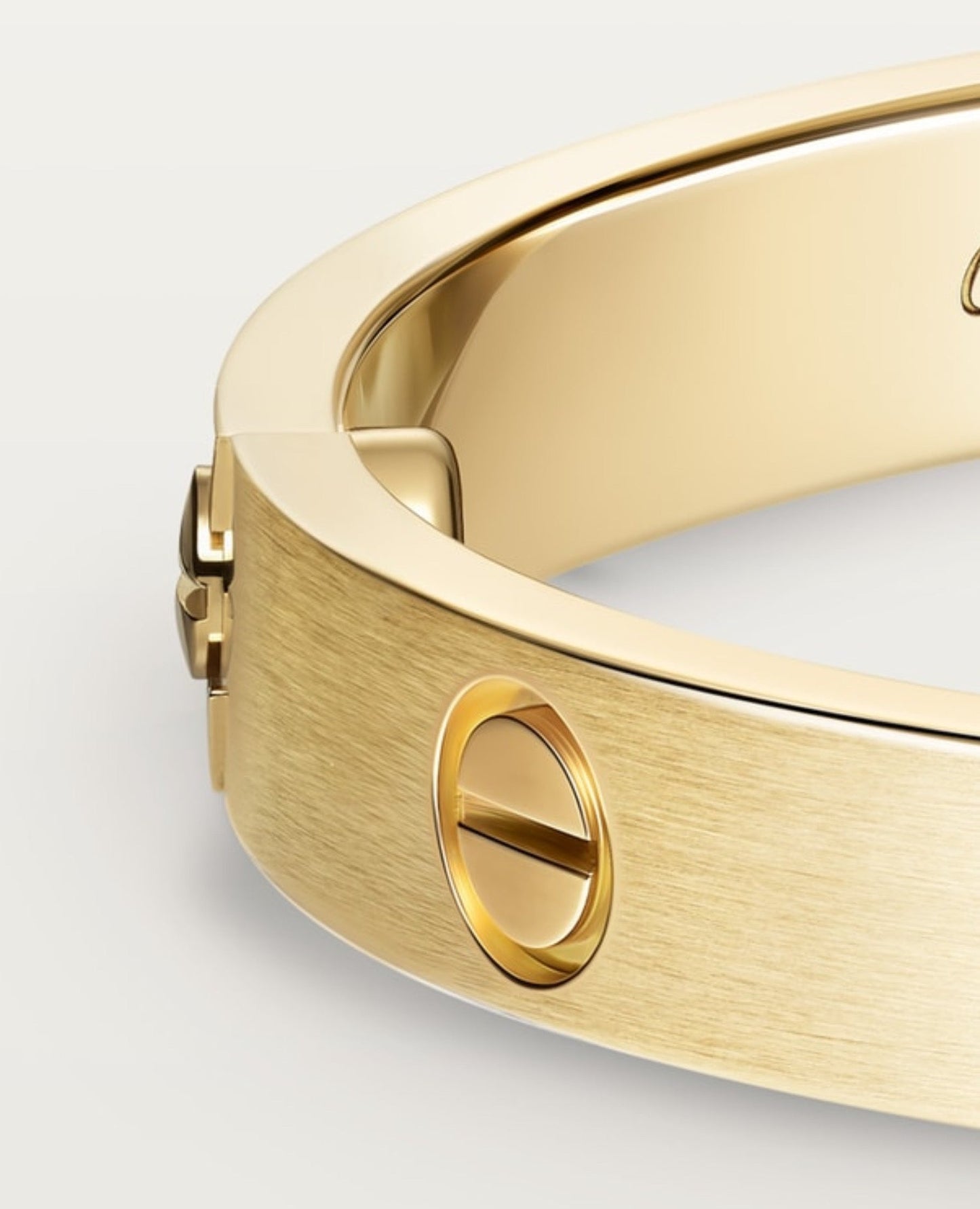cartier love bracelet, classic model, brushed, 4 diamonds_1