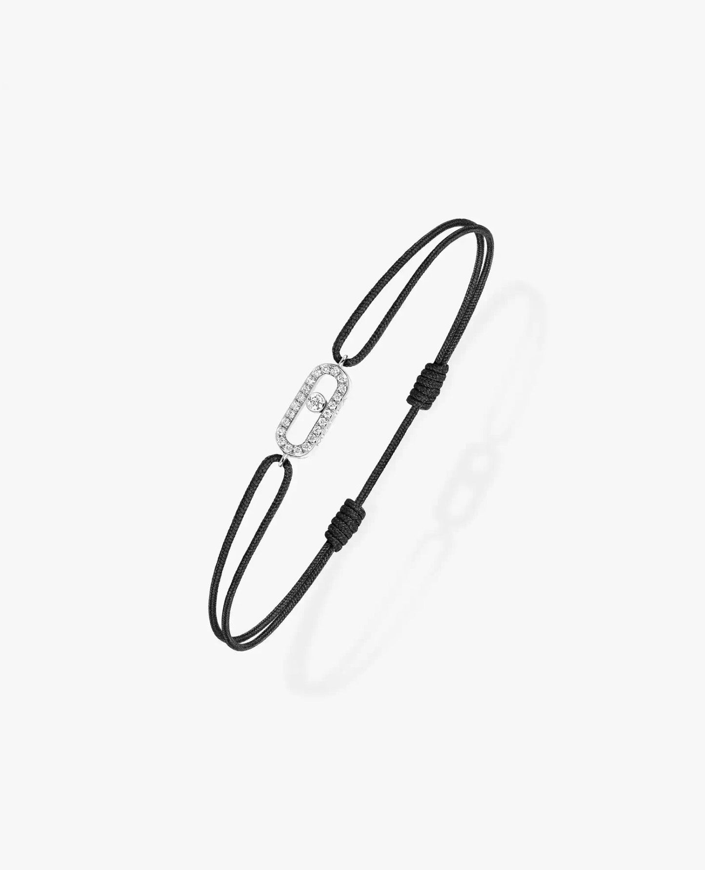 messika move uno black cord bracelet_1