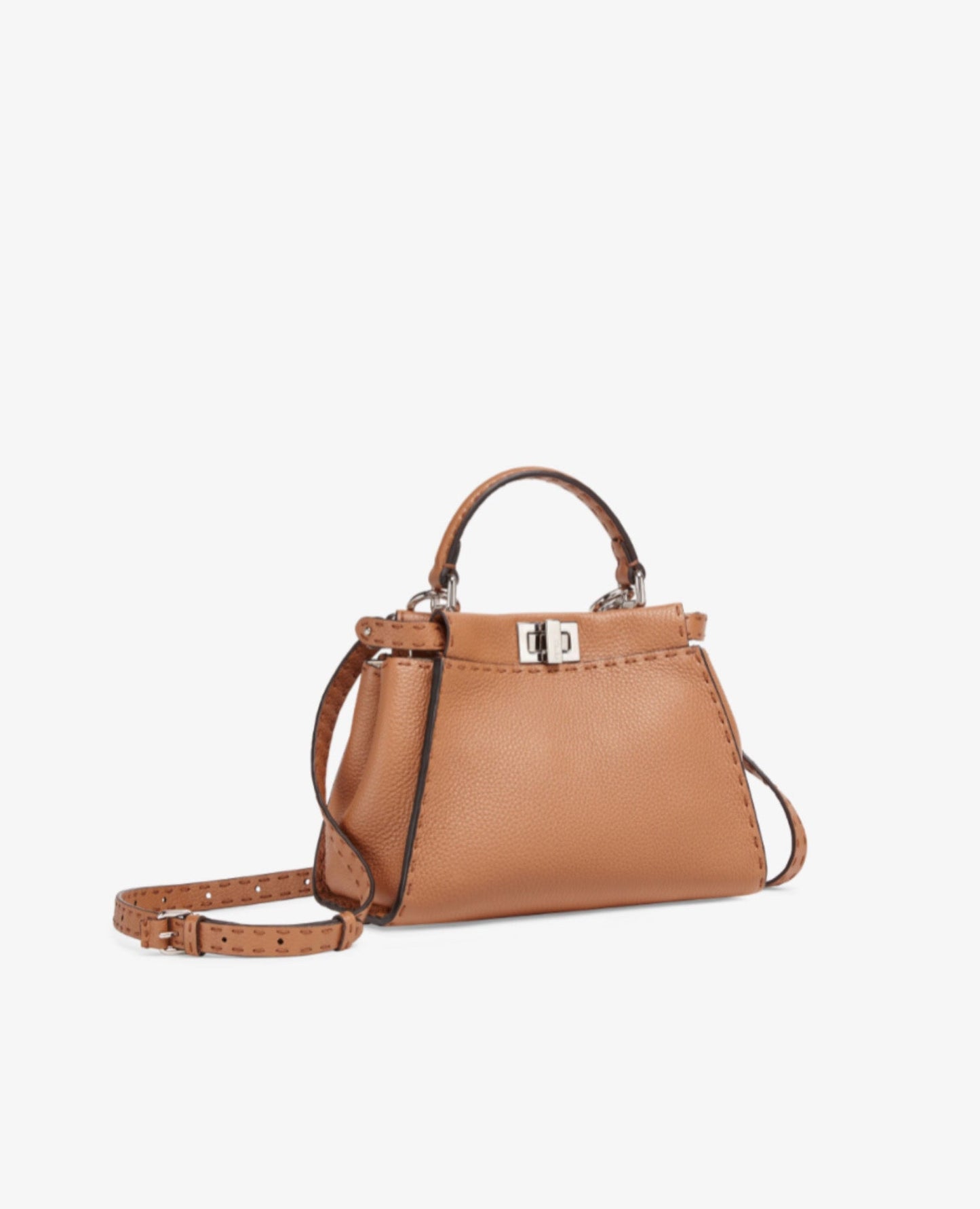 fendi peekaboo mini brown_1
