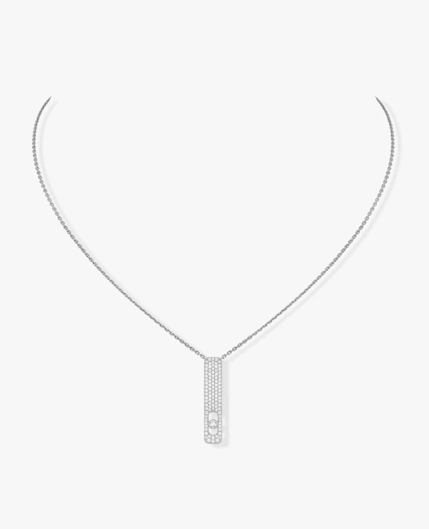 messika my first diamond pavé necklace_1