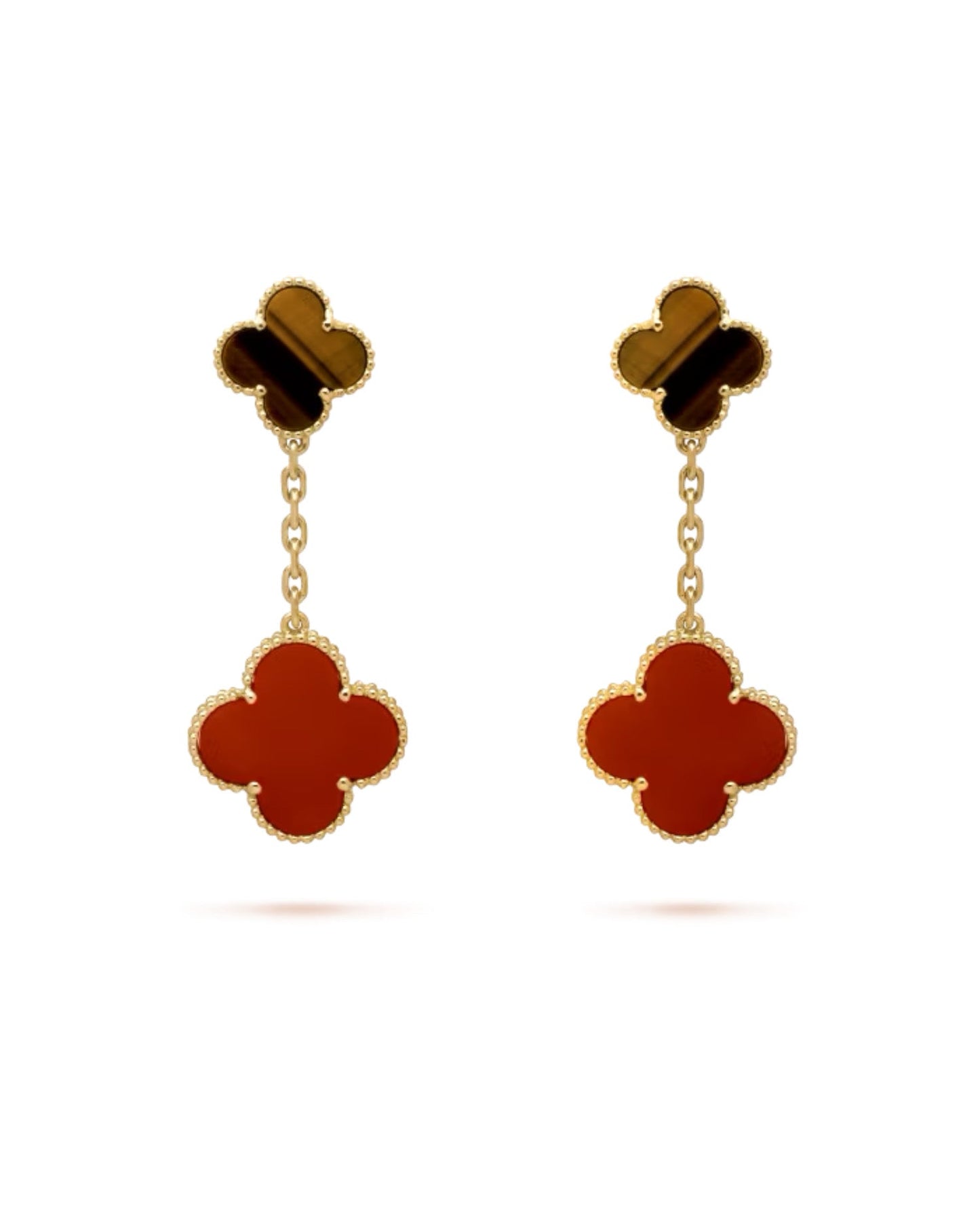 van cleef magic alhambra earrings, 2 motifs_1