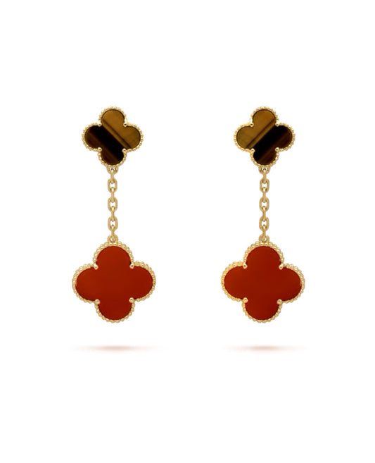 van cleef magic alhambra earrings, 2 motifs_1