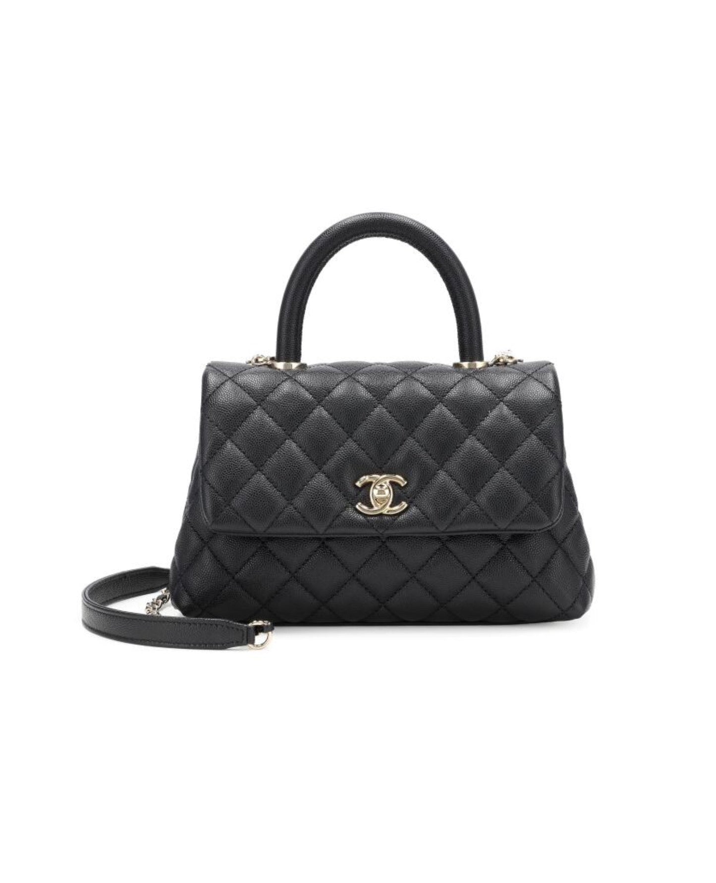 coco flap bag with top handle_1