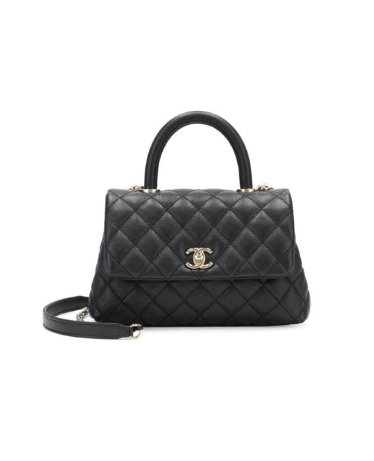 coco flap bag with top handle_1