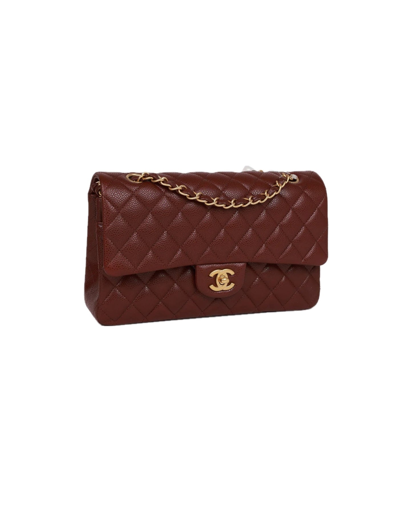 coco medium classic double flap gold hardware_2