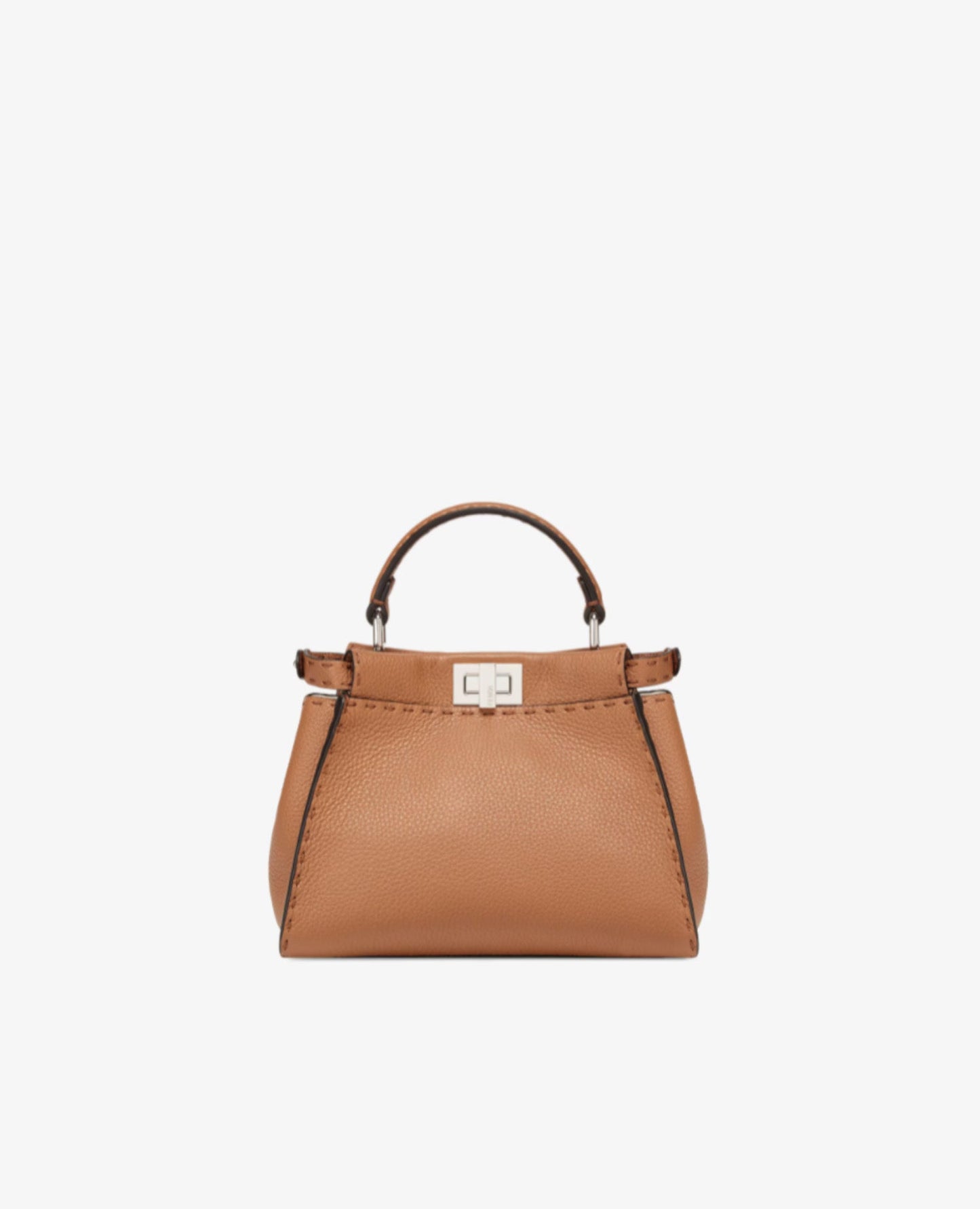 fendi peekaboo mini brown_1