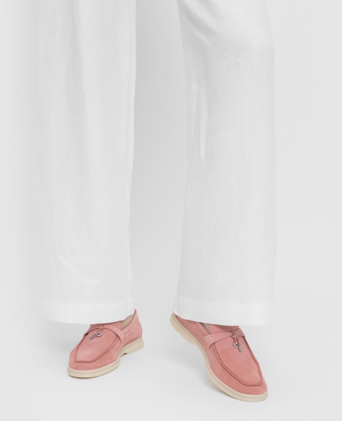 loro piana summer walk pink loafers_1