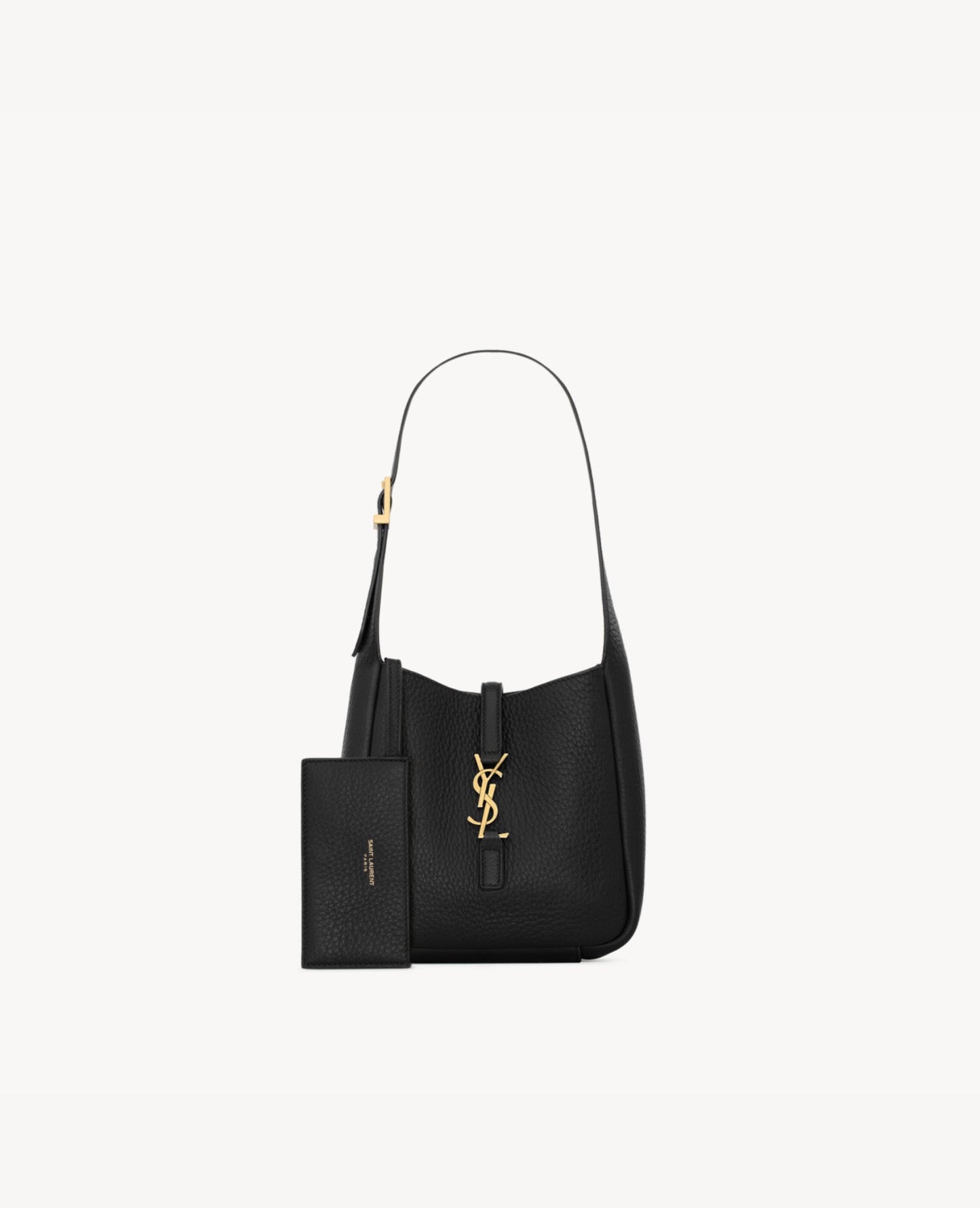 saint laurent le 5 à 7 supple baby in grained leather_2