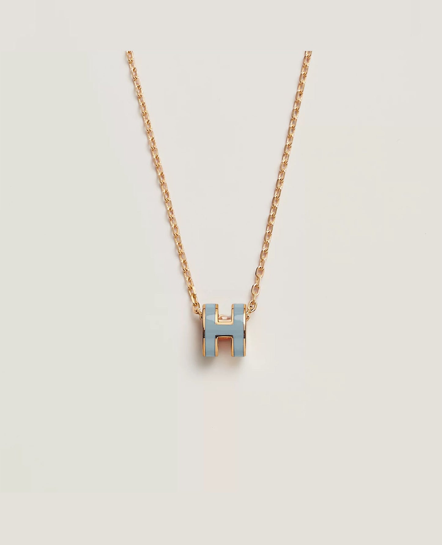 hermès mini pop h pendant yellow gold_1