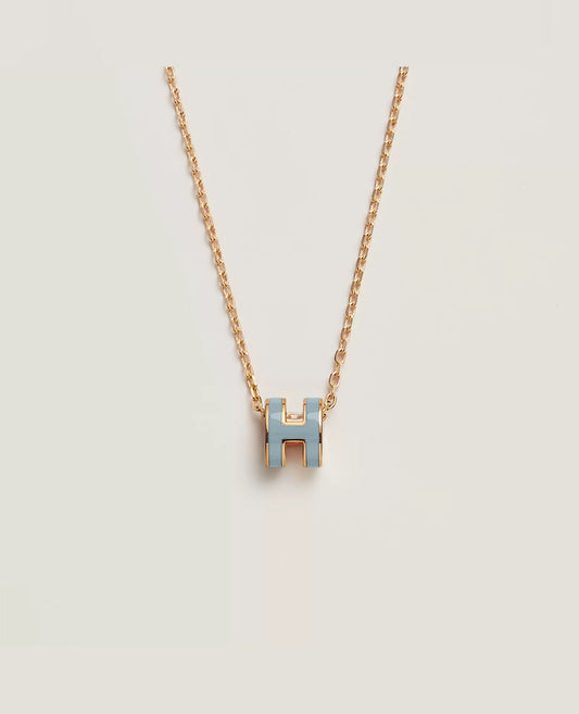hermès mini pop h pendant yellow gold_1