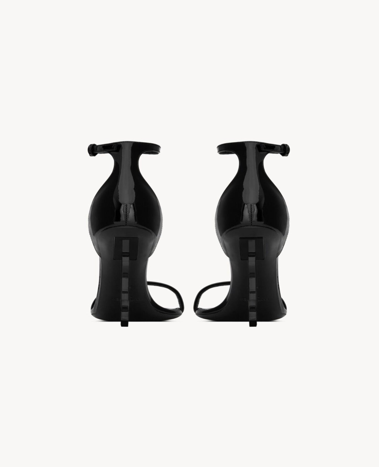 saint laurent opyum sandals in patent leather_1