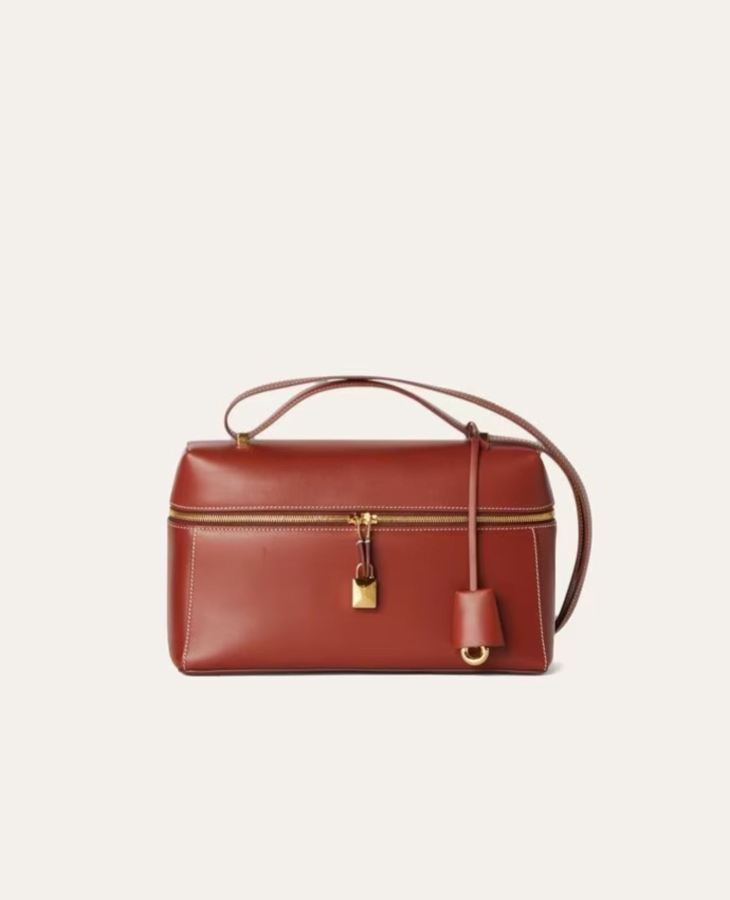 loro piana extra bag l27 deep kummel_1