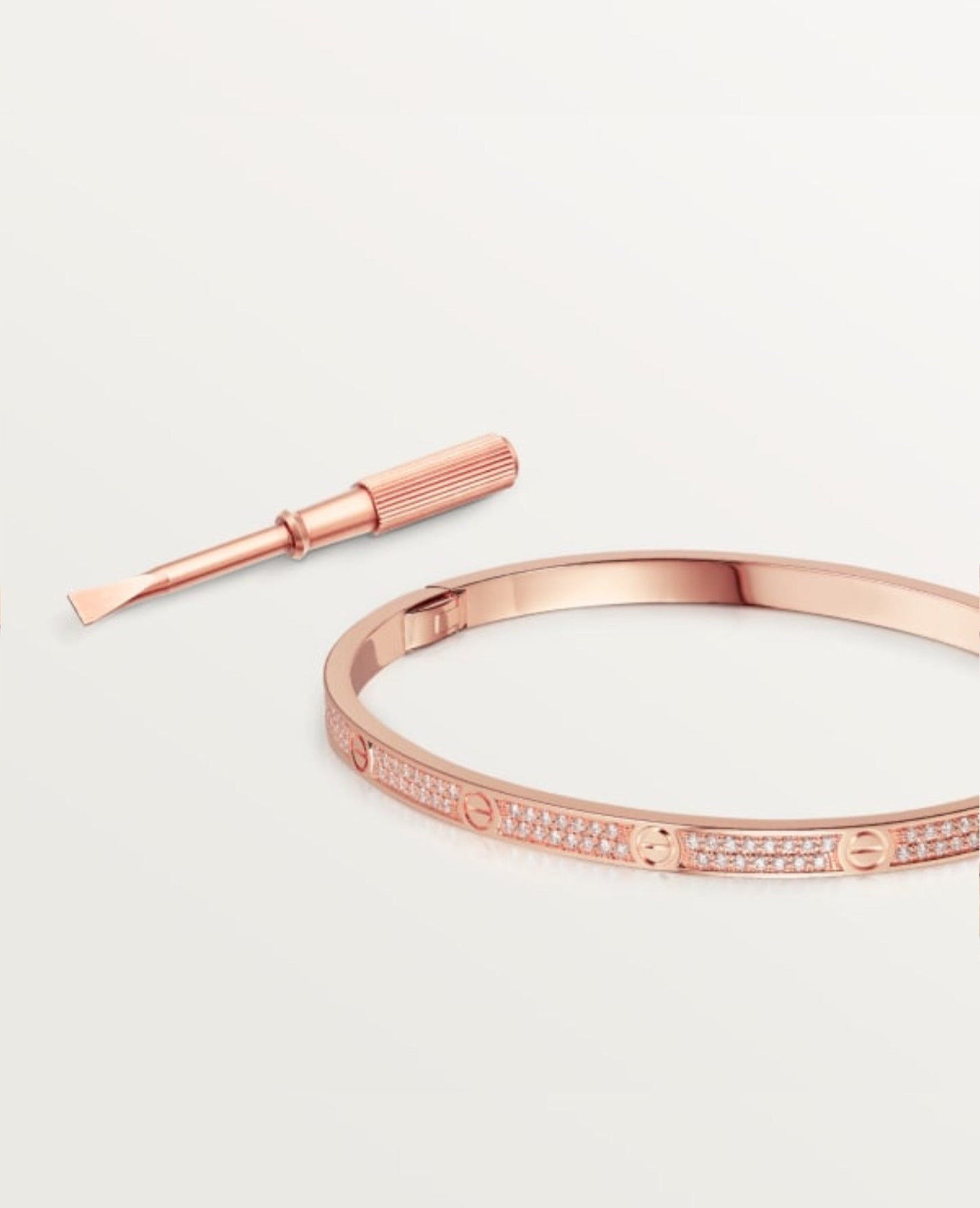 cartier love bracelet, small model, paved_2