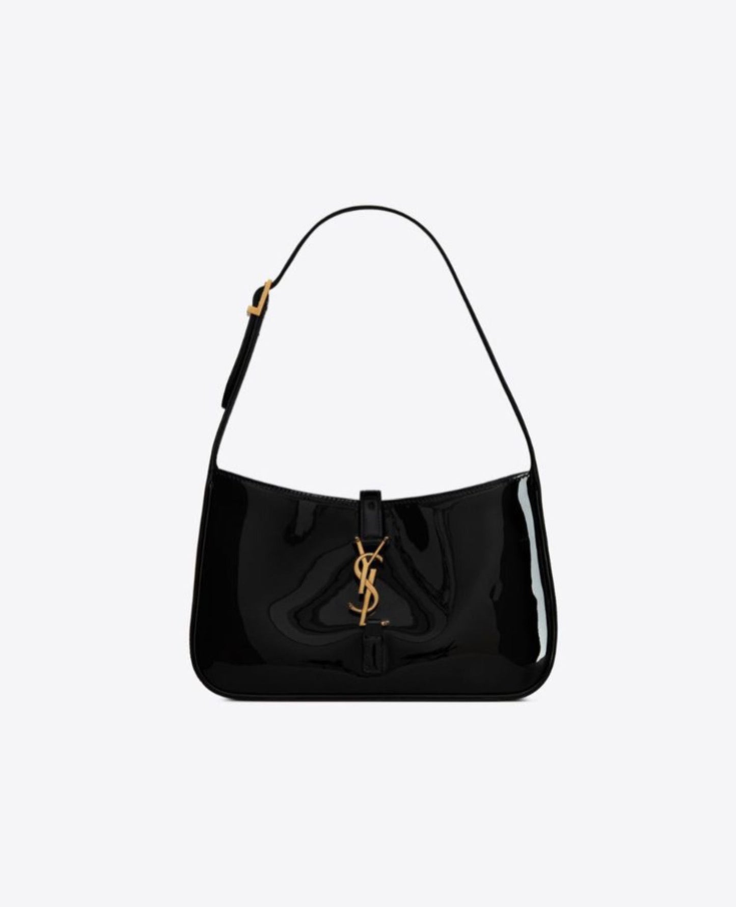 saint laurent le 5 a 7 patent hobo bag_1